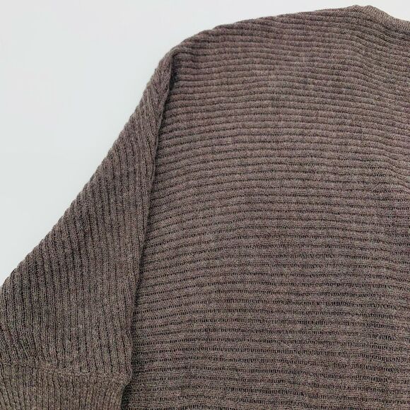 Eileen fisher | Women's wool Brown / grey Zip-Up Sweater | size medium - Picture 8 of 8